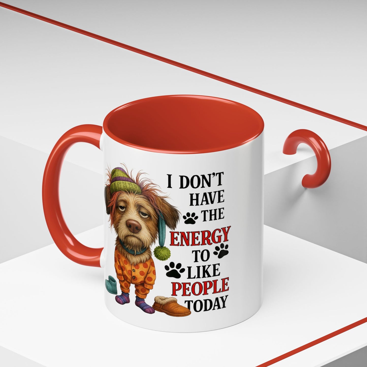 Animal Mug - I Don't Have The Energy