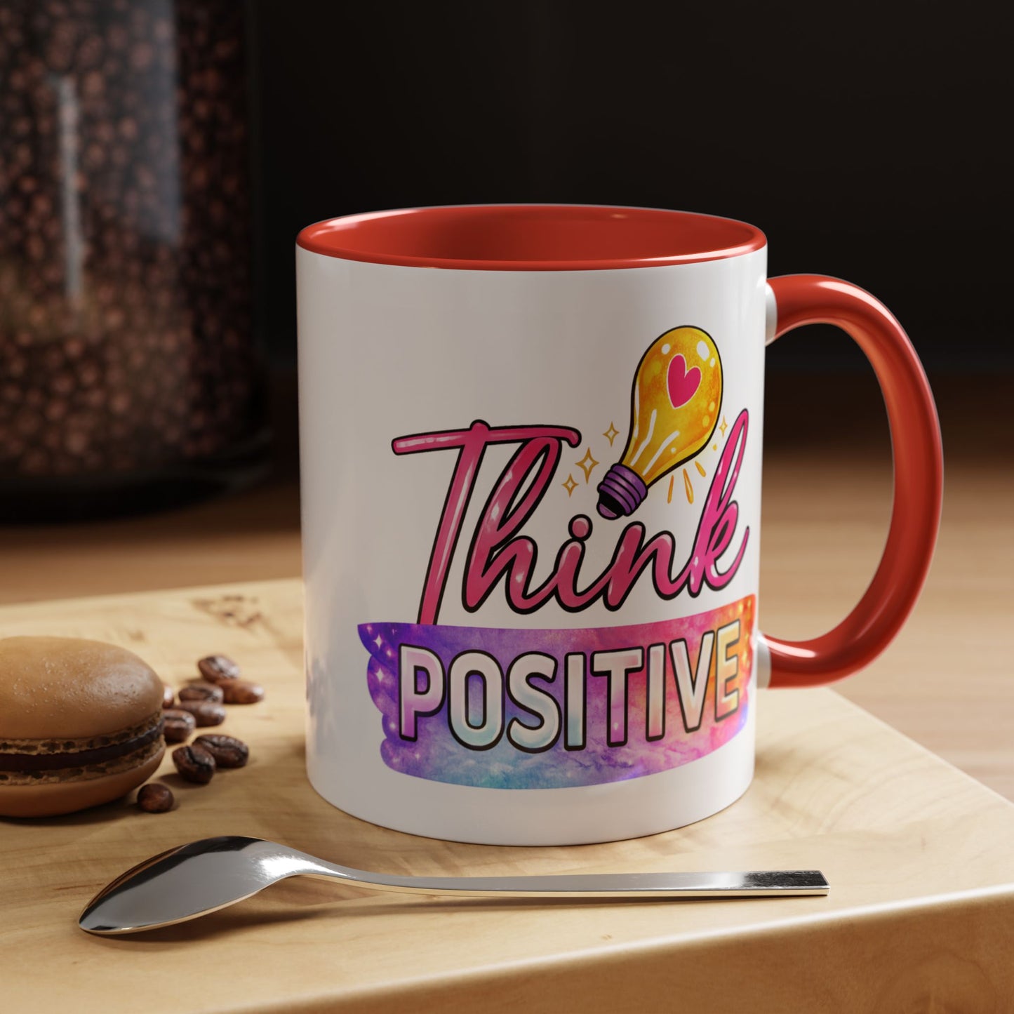 Wellness Mug - Think Positive Lightbulb