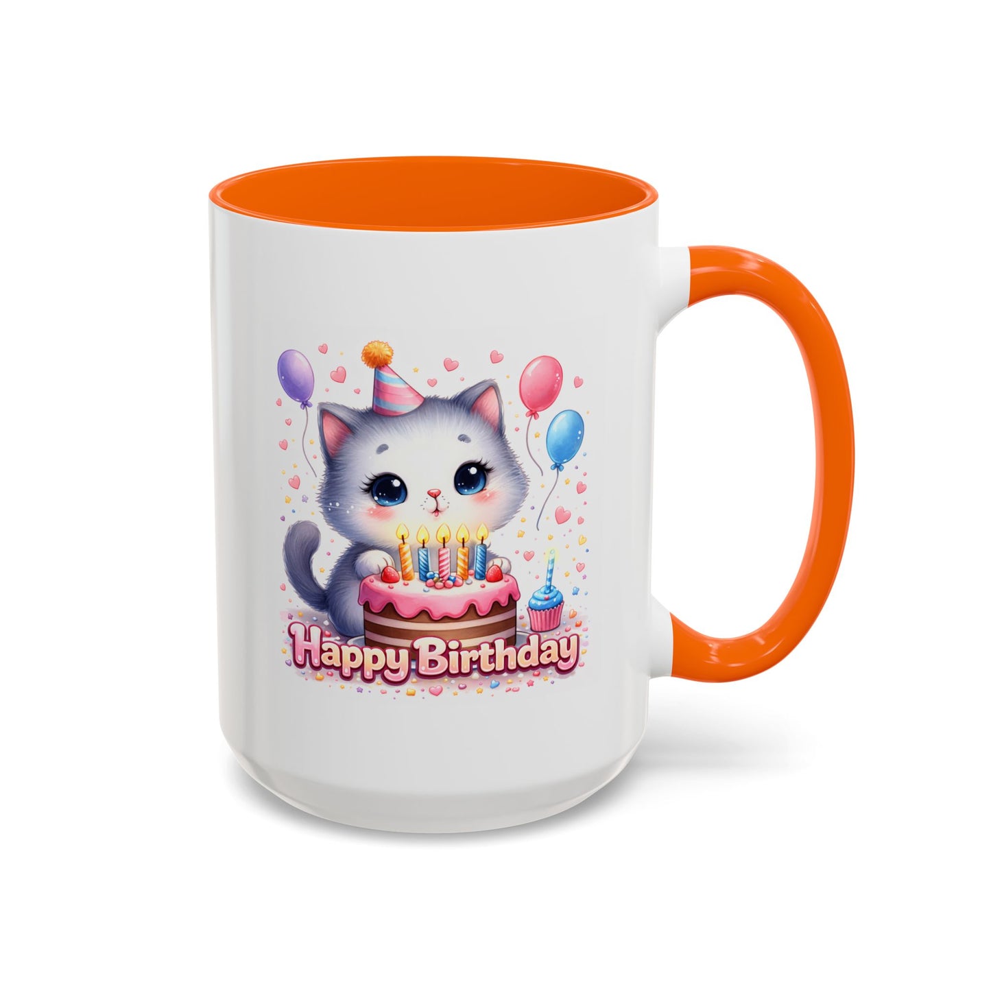 Birthday Mug - Birthday Kitty