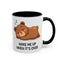 Humor Mug - Wake Me Up When It's over