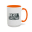 Christmas Mug - Merry Christmas White & Black Text Tree
