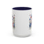 4th of July Mug - Floral America Patriotic
