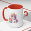 Birthday Mug - Unicorn Candles