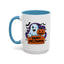 Halloween Mug - Winking Ghost With Pumpkin