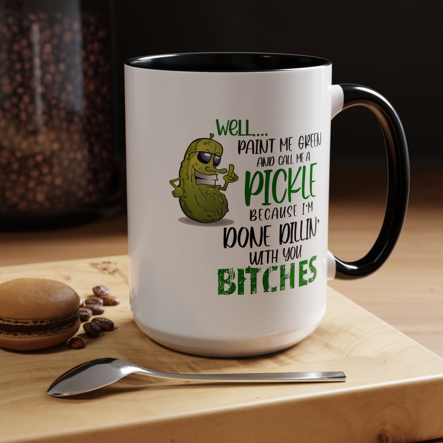 Adult Mug - Well Paint Me Green