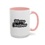 Christmas Mug - Merry Christmas White Black & Grey Text