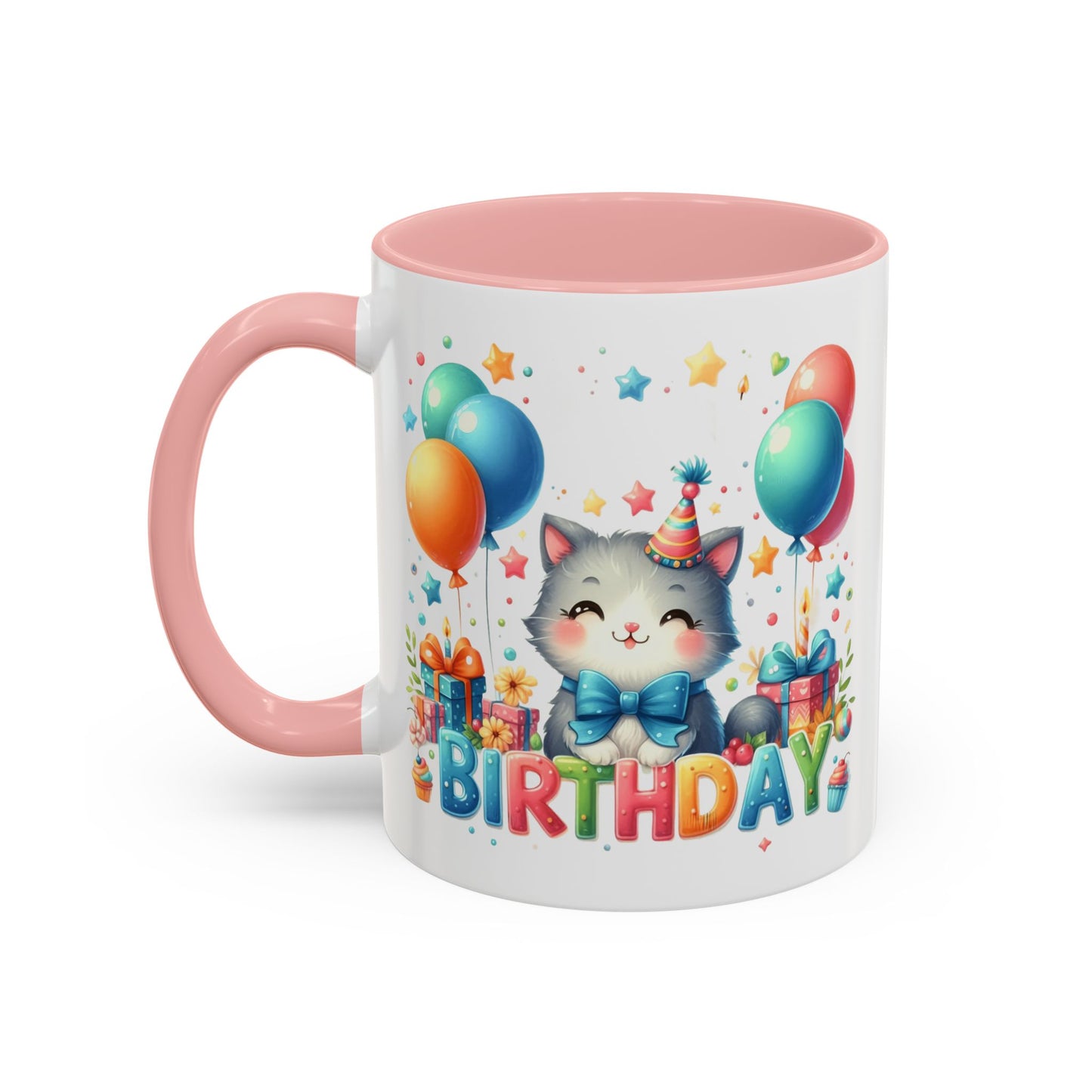 Birthday Mug - Birthday Kitty