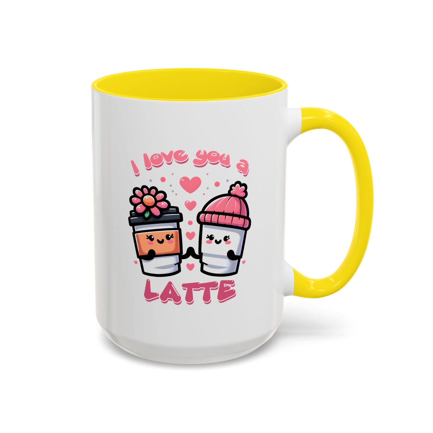 Valentine's Day Mug - I Love You A Latte Cute