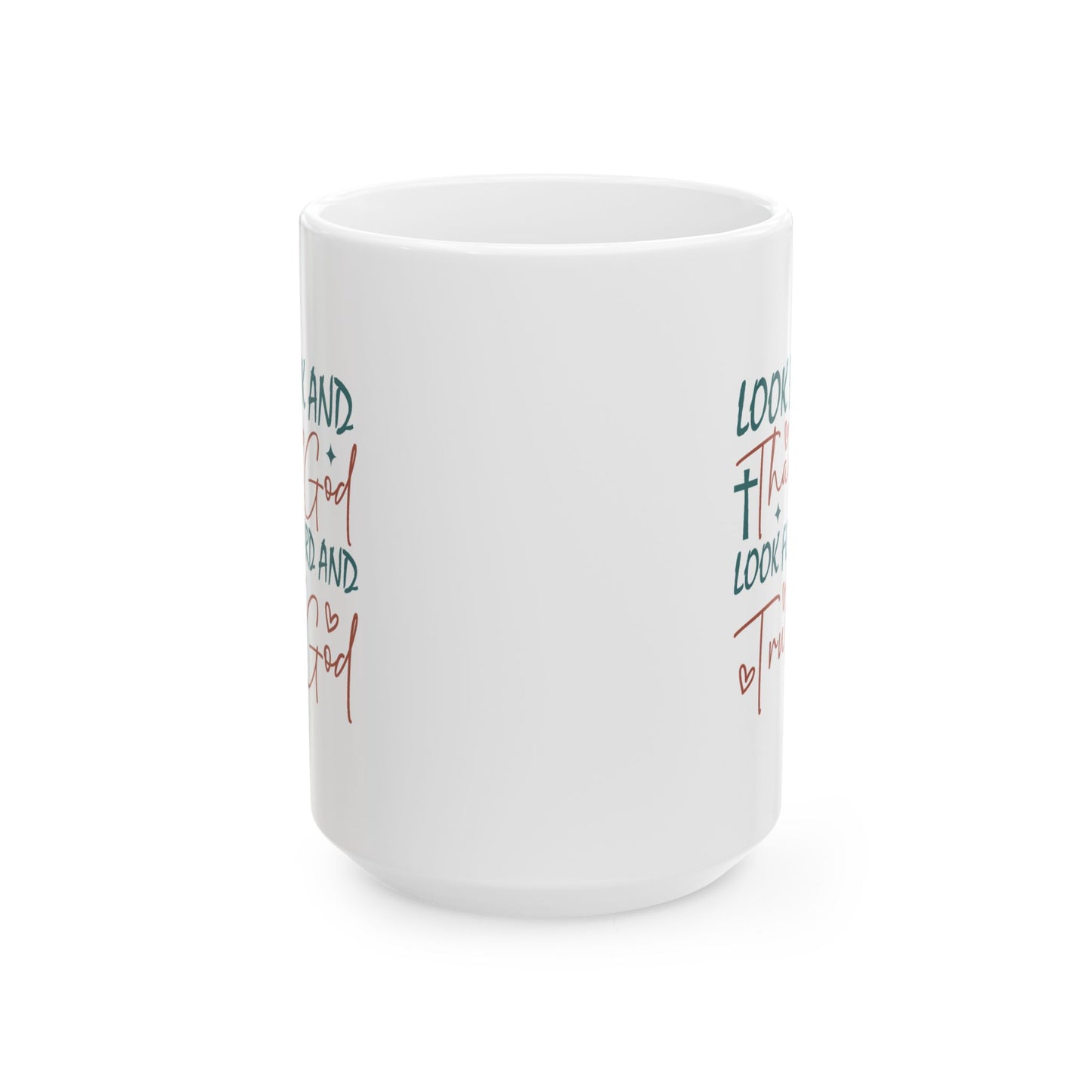 Religious Mug - Look Back