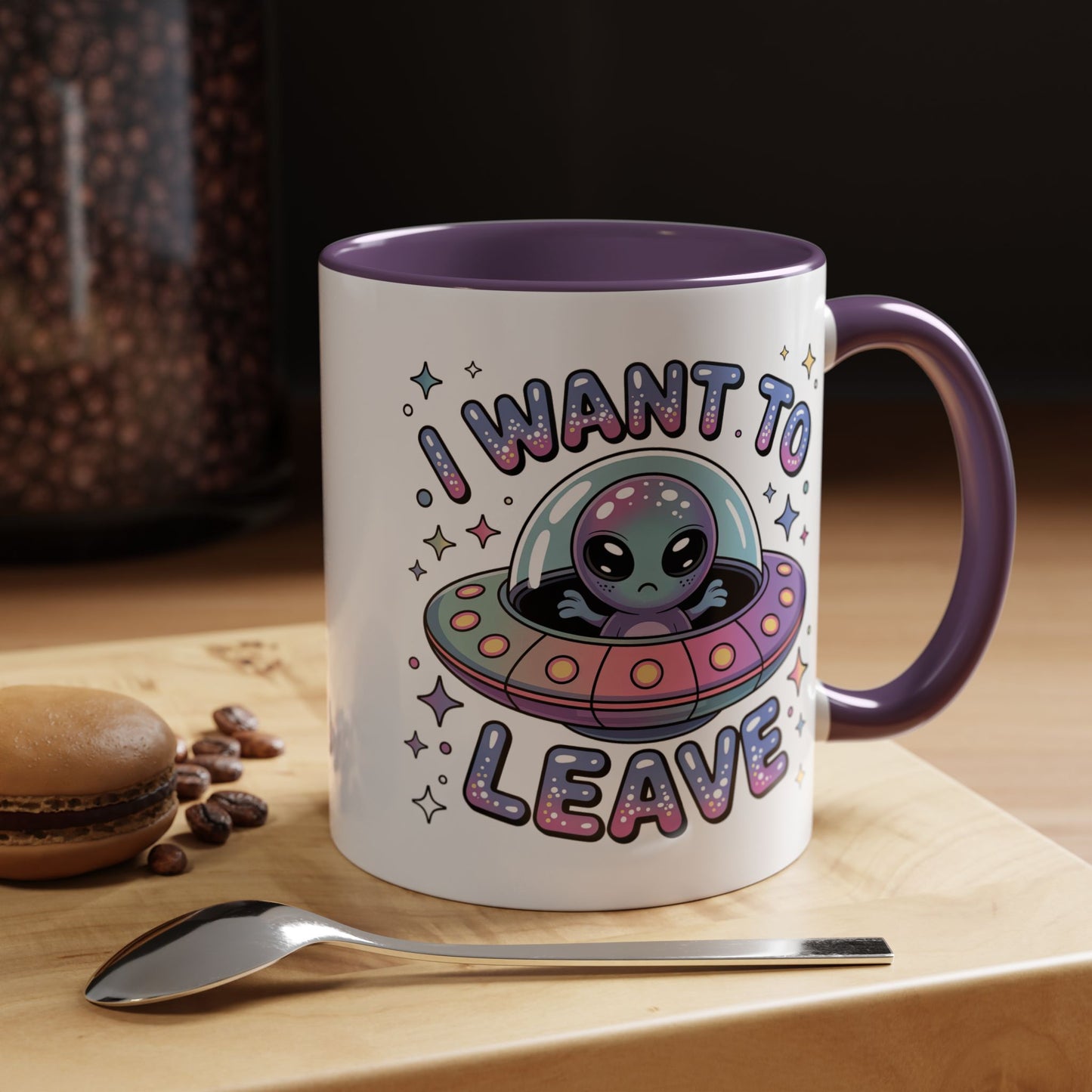 Alien Mug - I Want To Leave