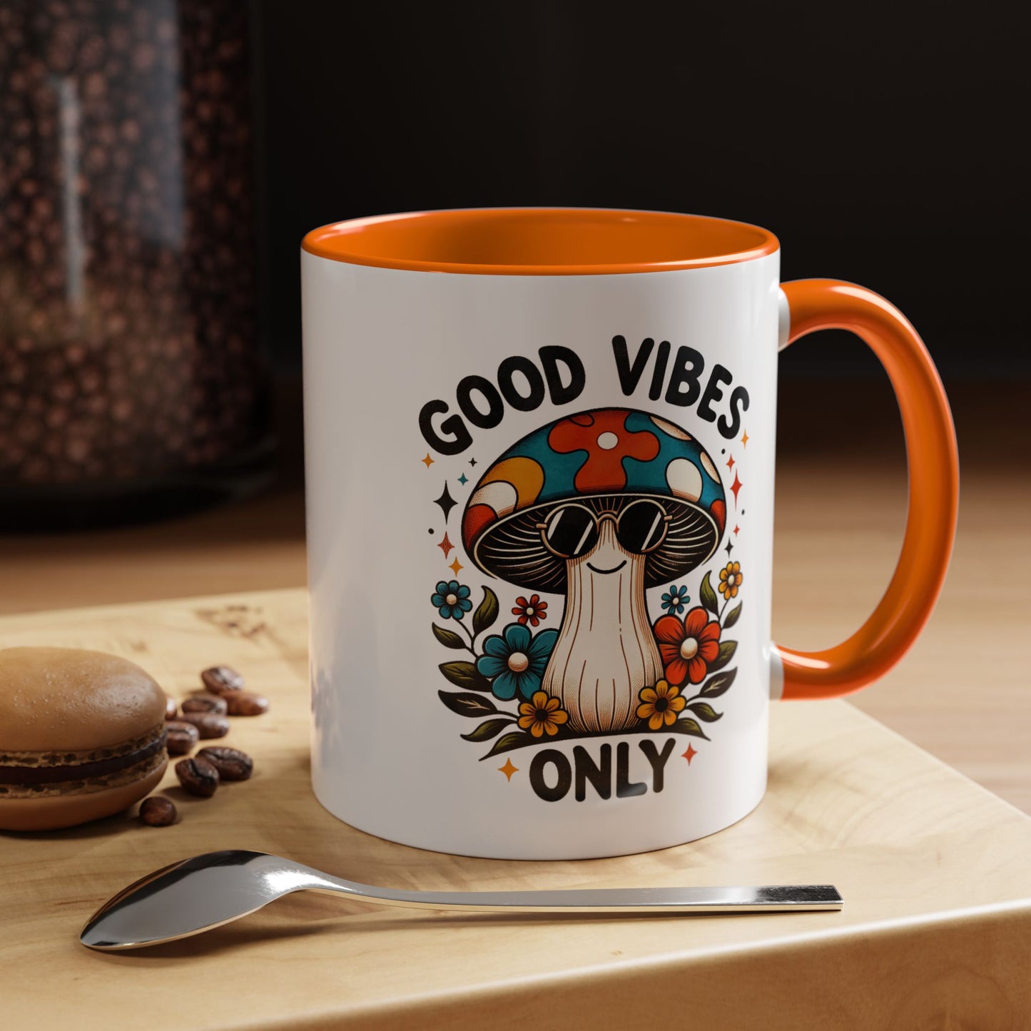 Wellness Mug - Good Vibes Only Mushroom