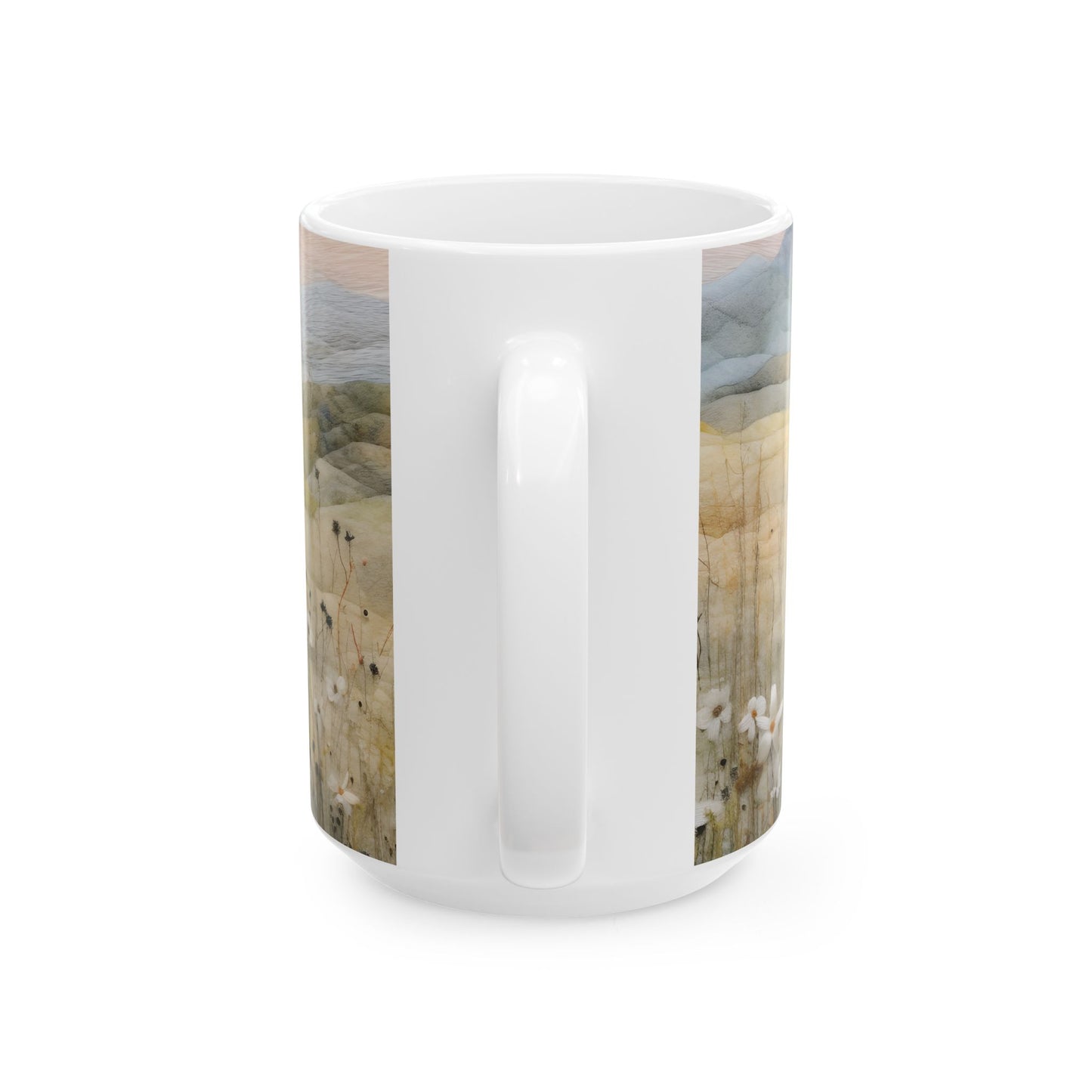 Artistic Mug - Felted Landscape