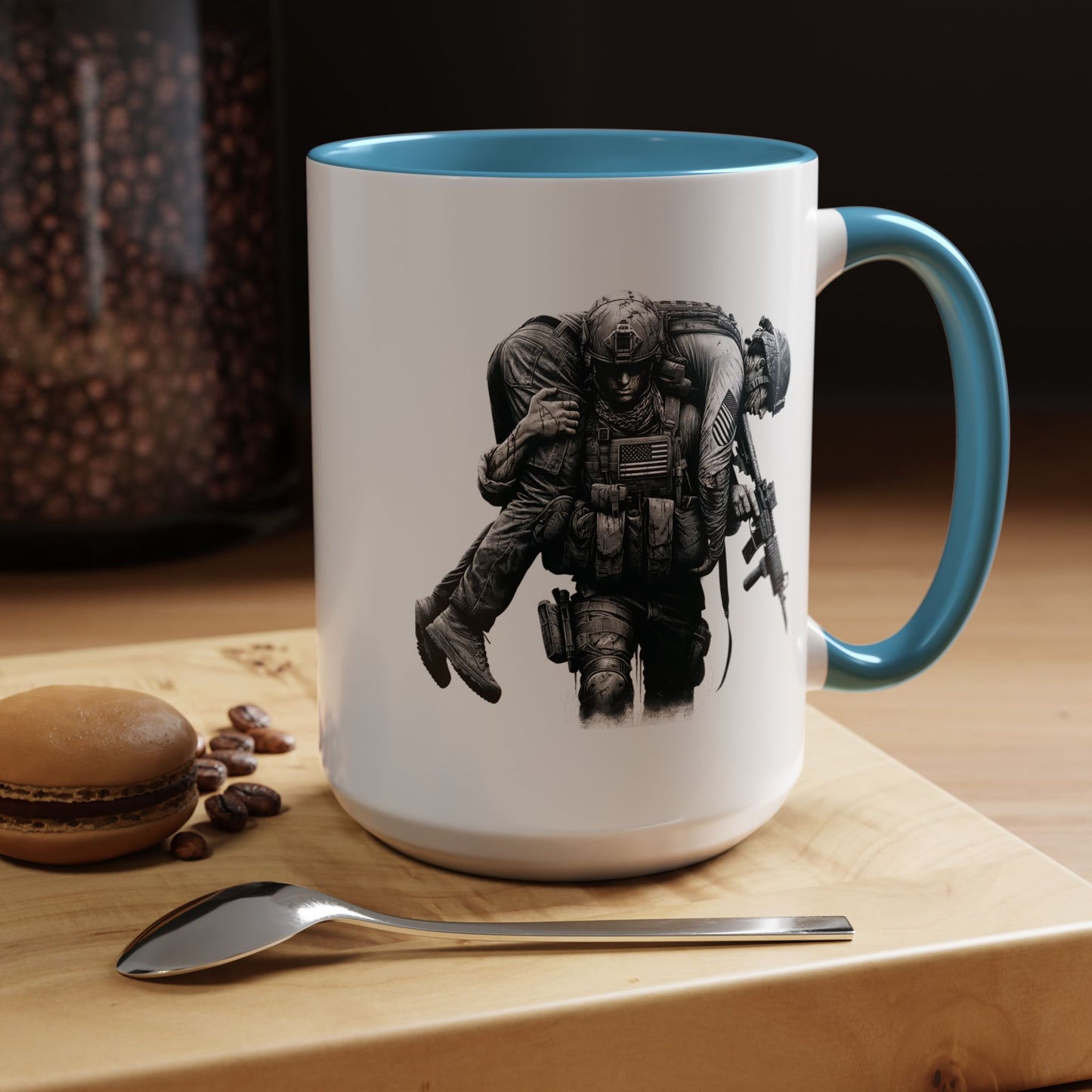 4th of July Mug - American Combat Soldiers