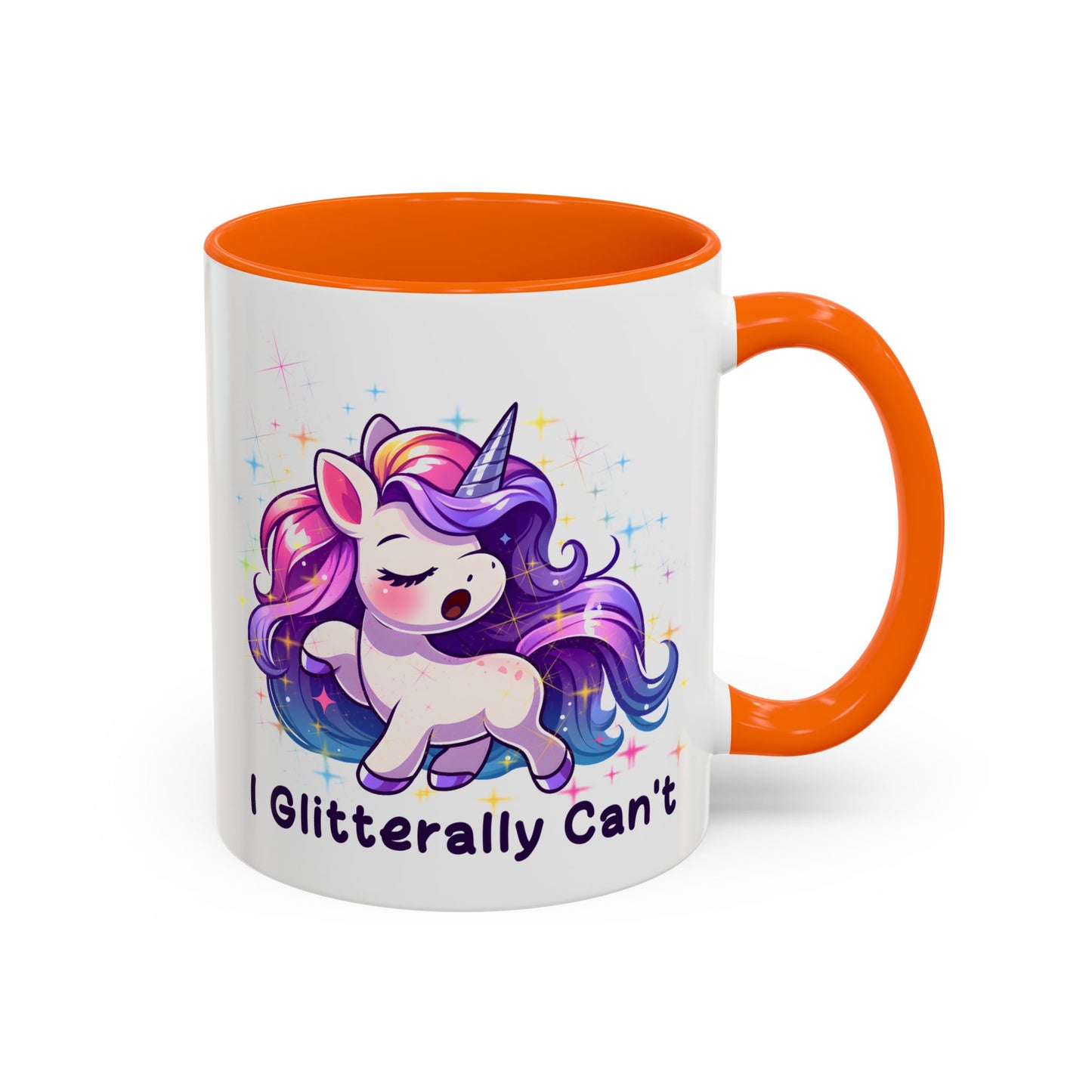 Humor Mug - I Glitterally Can't