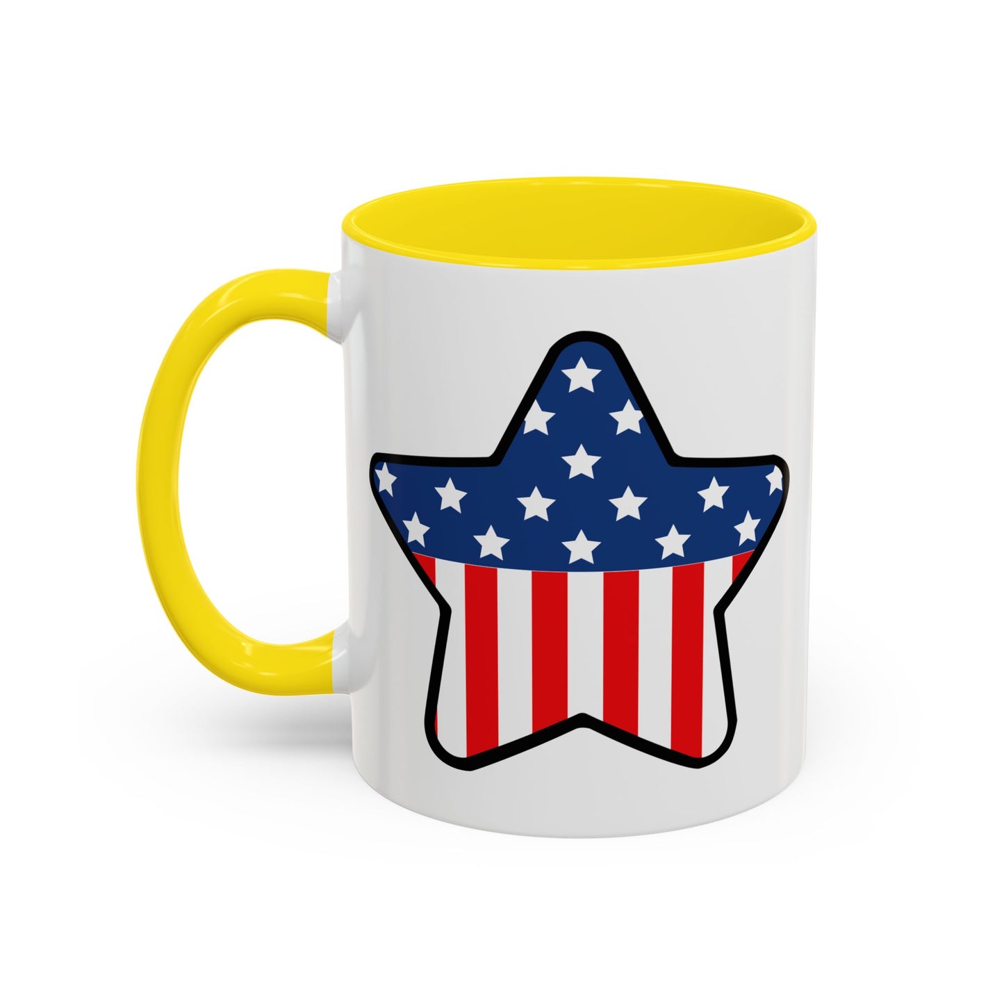 4th of July Mug - Star American Flag 2