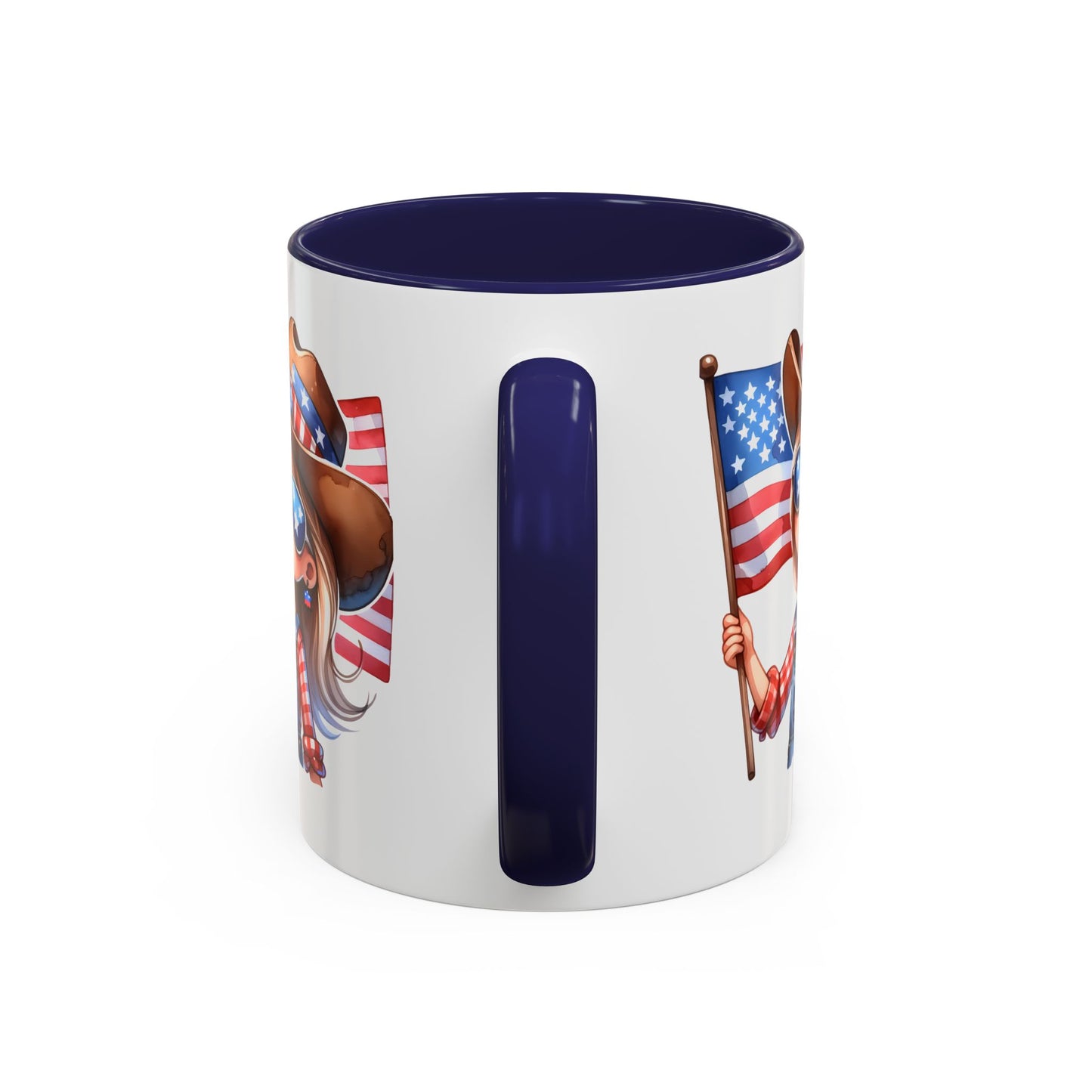 4th of July - Cowgirl Flag