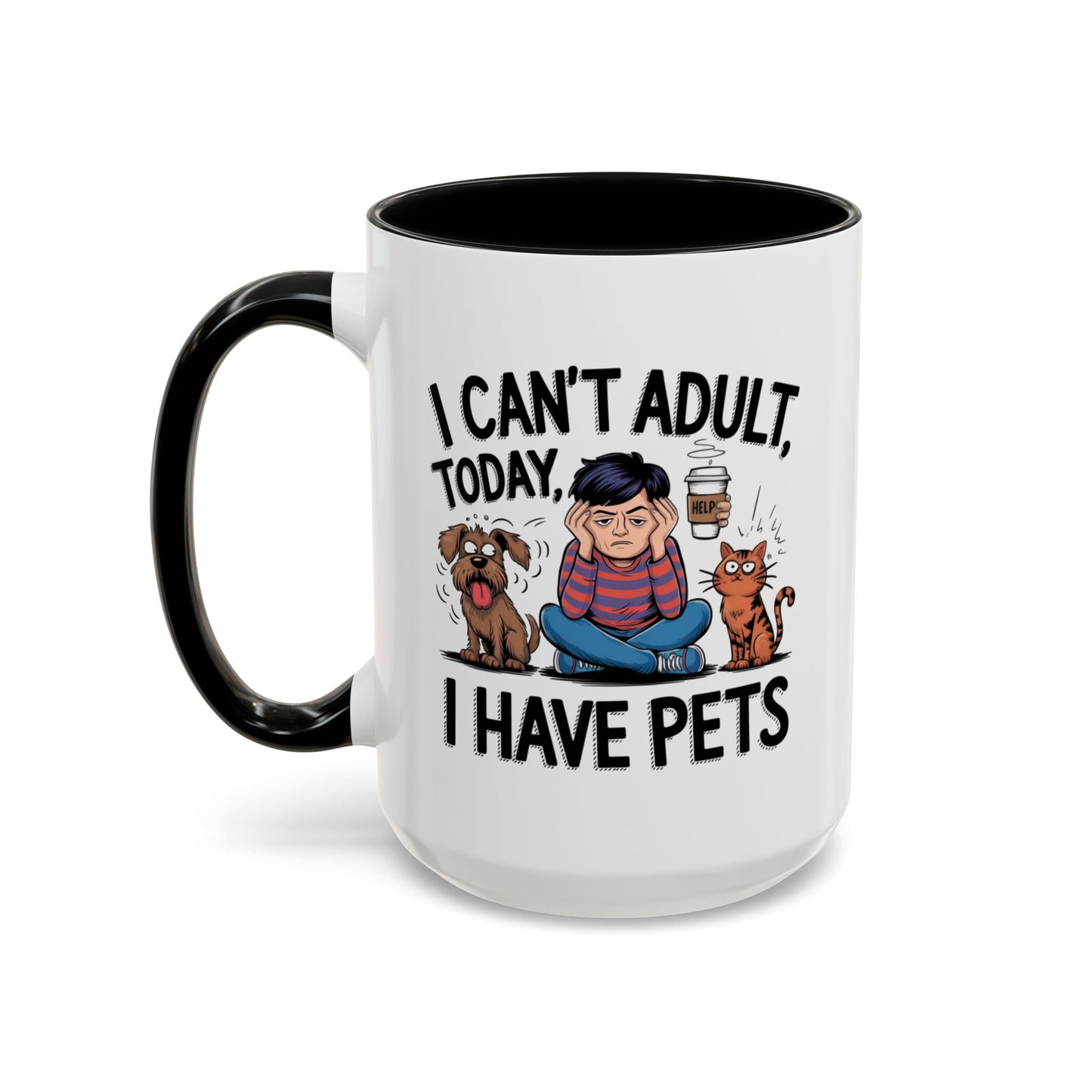 Animal Mug - I Can't Adult Today