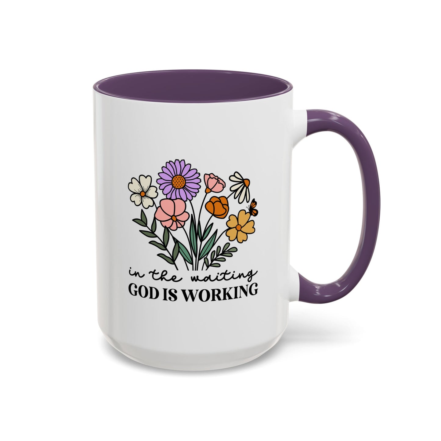 Religious Mug - In The Waiting
