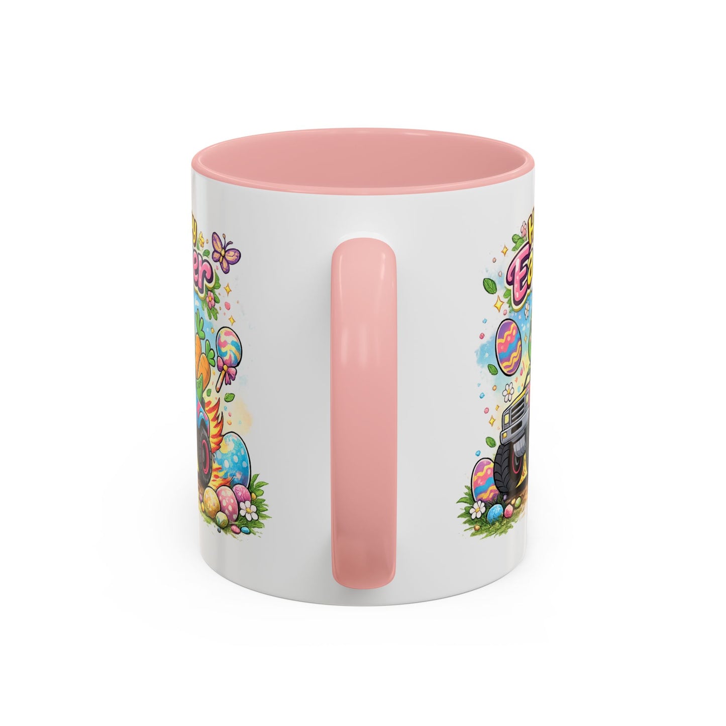 Easter Mug - Dinosaur Monster Truck