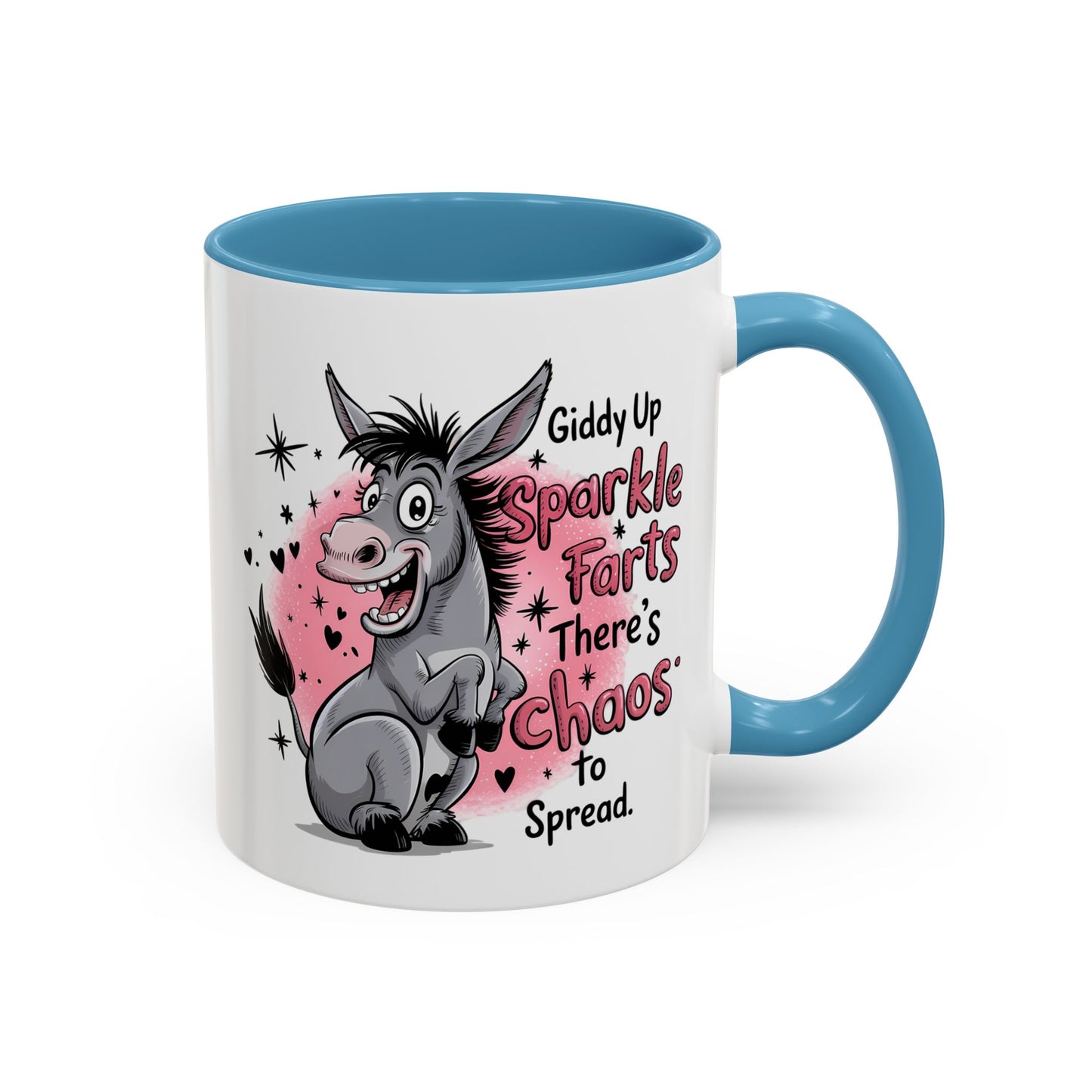 Humor Mug - Giddy Up Sparkle Farts