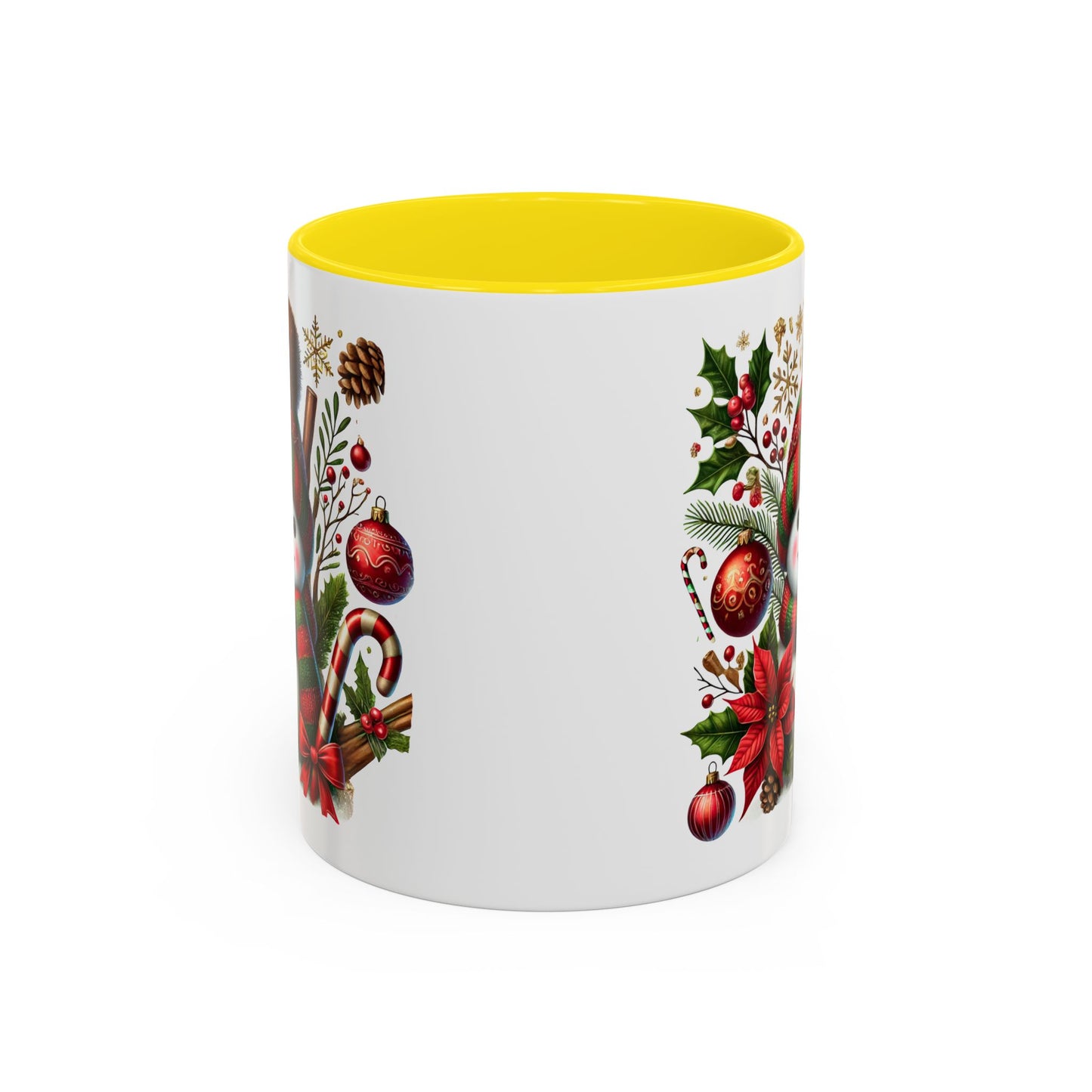 Christmas Mug - Red and Green Snowman