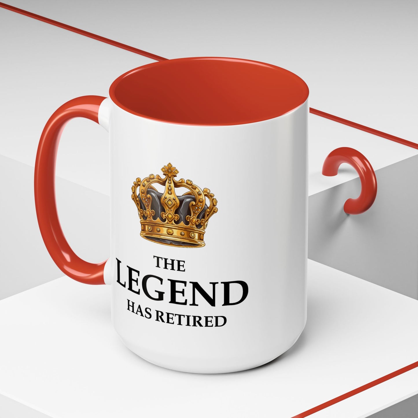 Office Mug - The Legend Has Retired