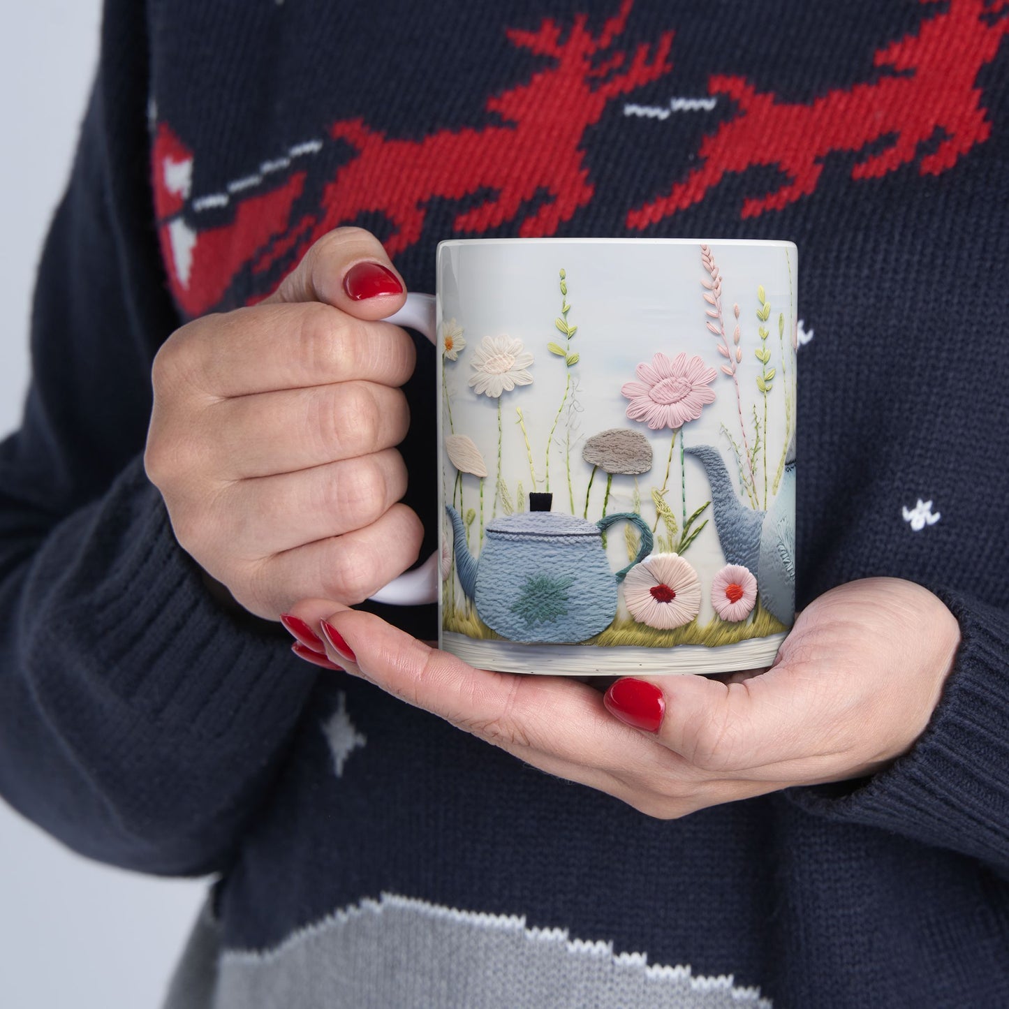 Artistic Mug - Felted Tea Pots 2