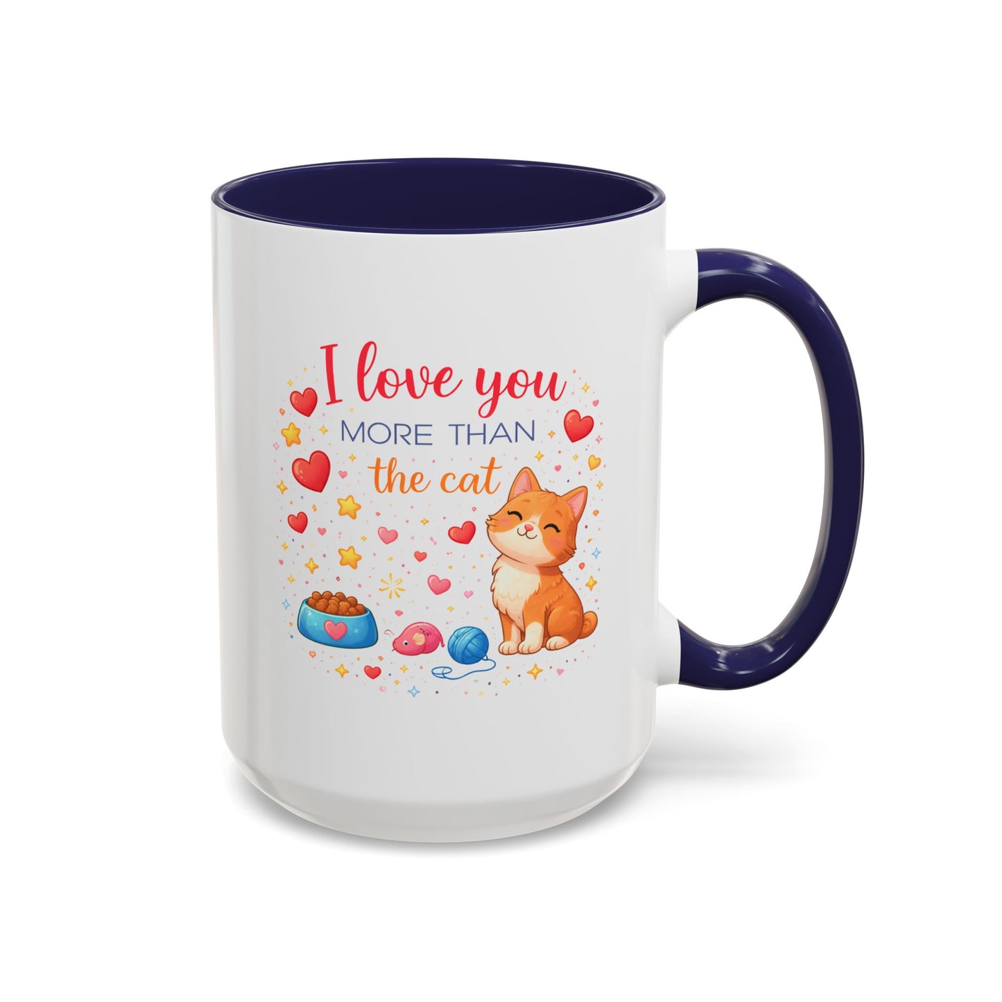 Anniversary Mug - I Love You More Than The Cat