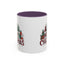Christmas Mug - Merry Christmas Tartan Text Trees Presents