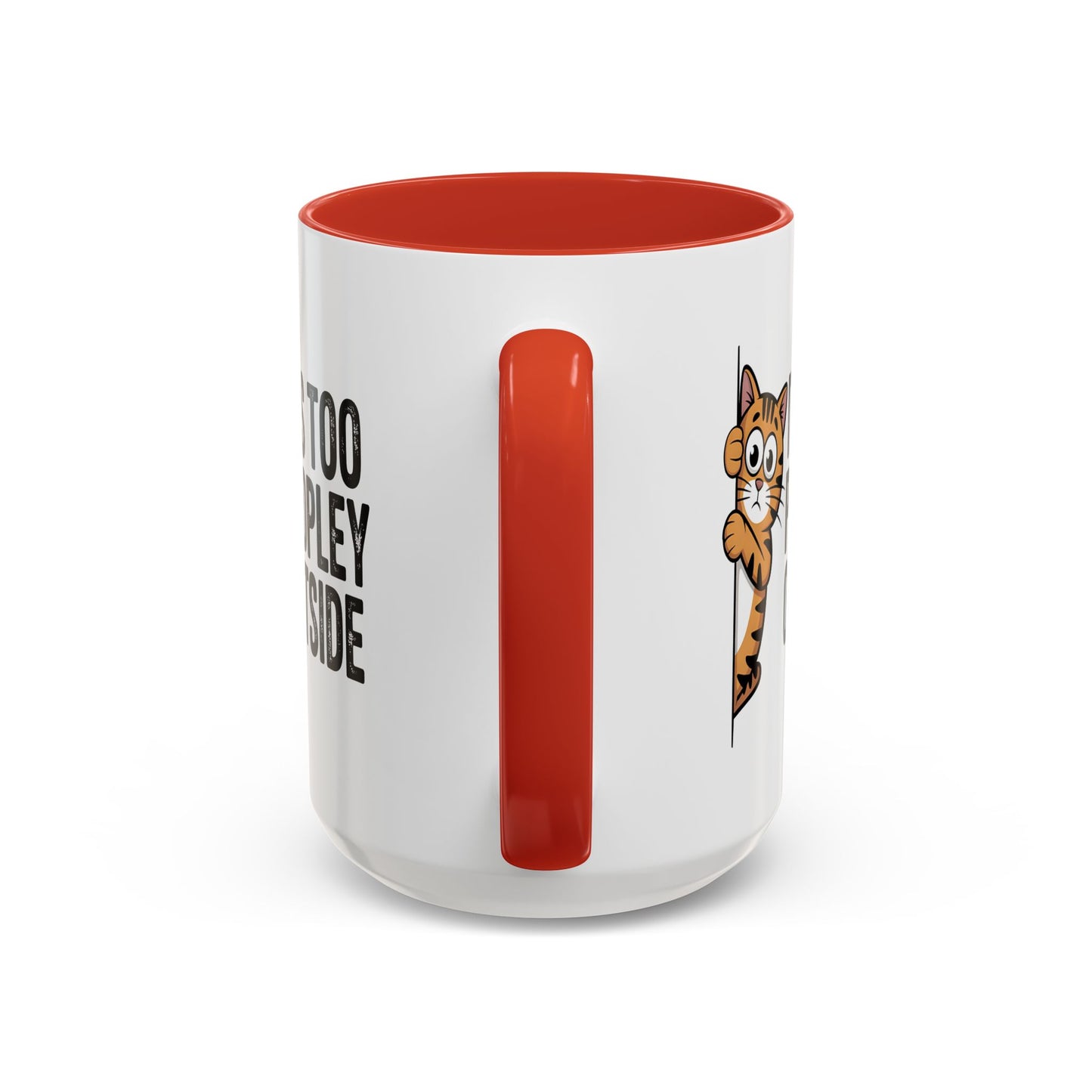 Animal Mug - It's Too Peopley Outside