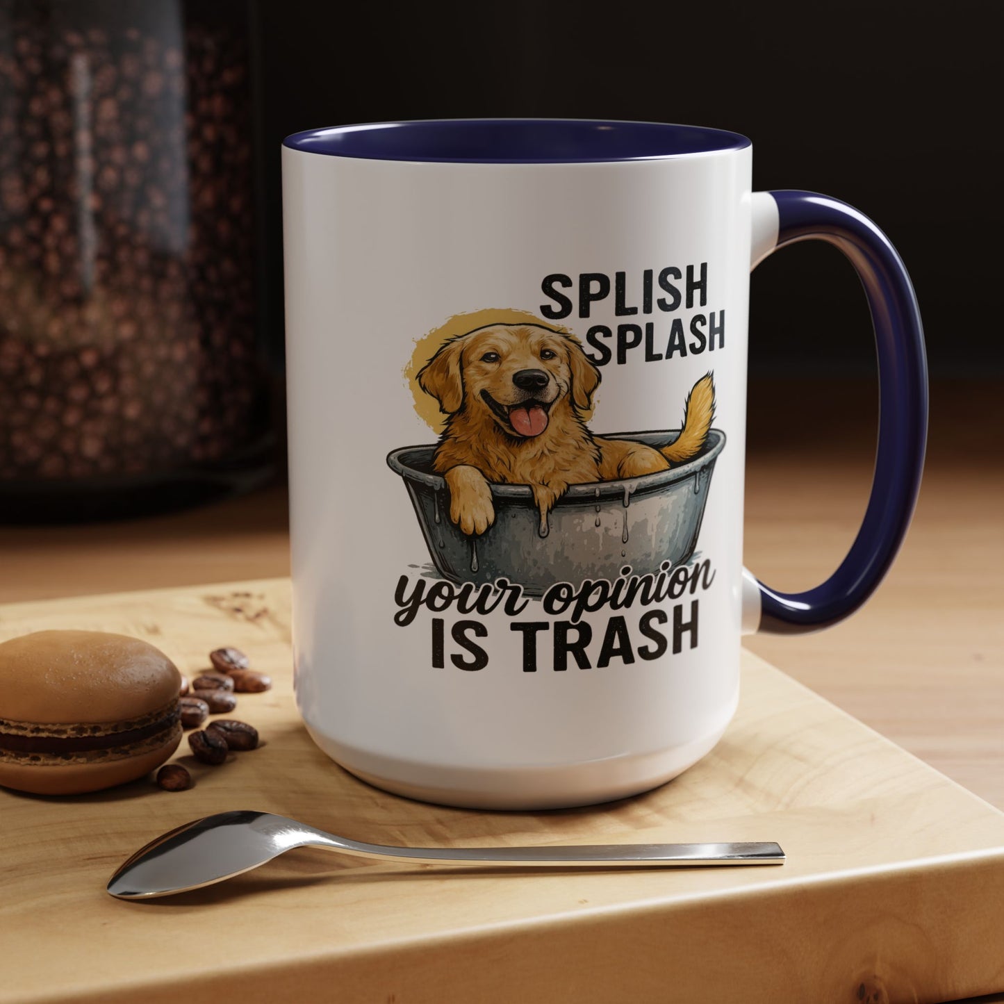 Animal Mug - Splish Splash Your Opinion Is Trash