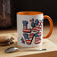 4th of July Mug - Animal Love USA Flag
