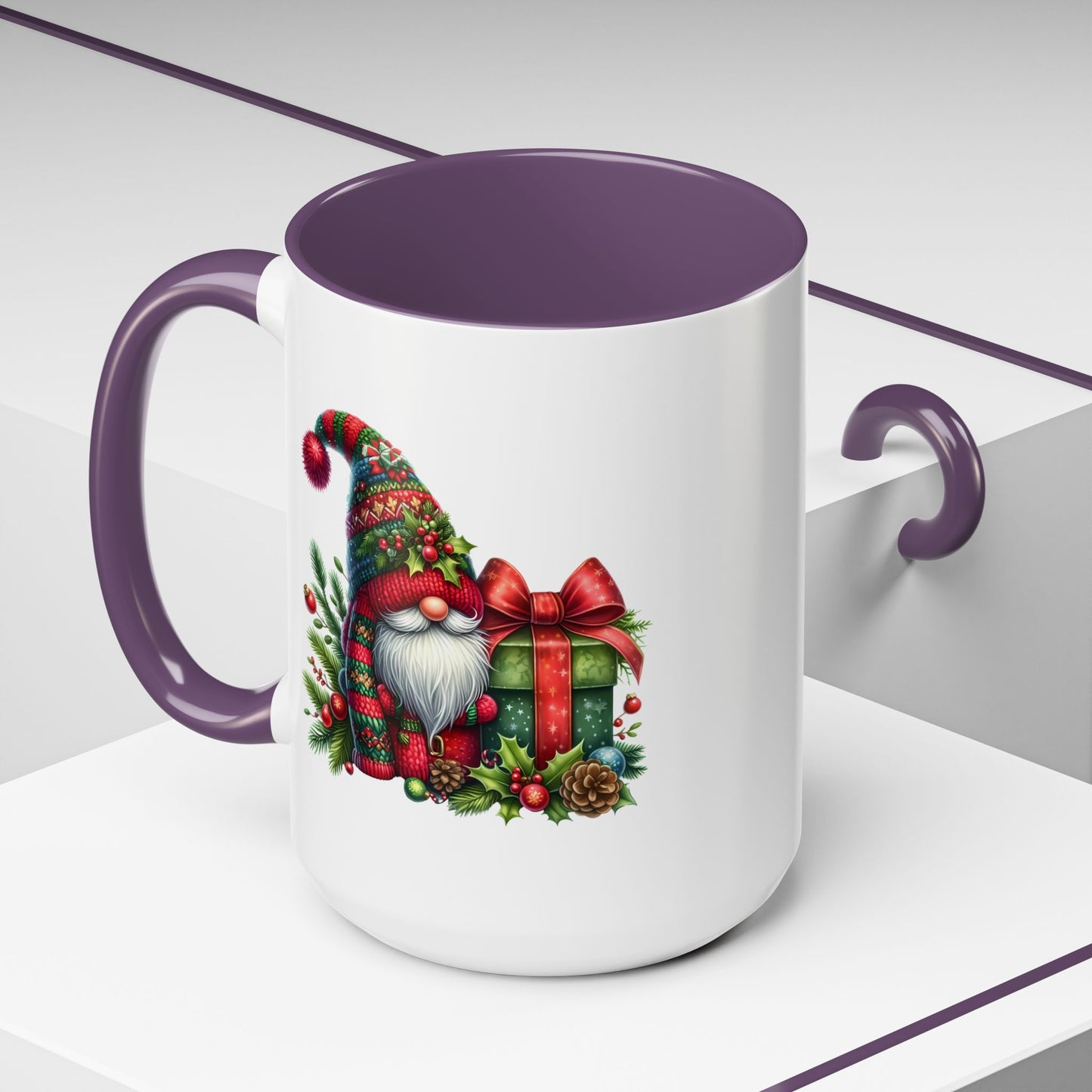 Christmas Mug - Gnome and Present