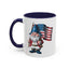 4th of July Mug - American Gnome 4