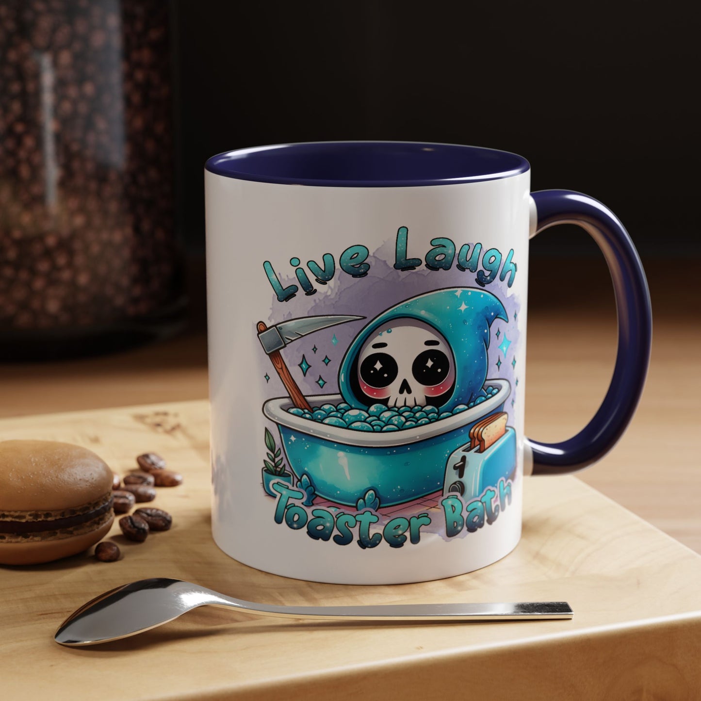 Adult Mug - Live Laugh Toaster Bath