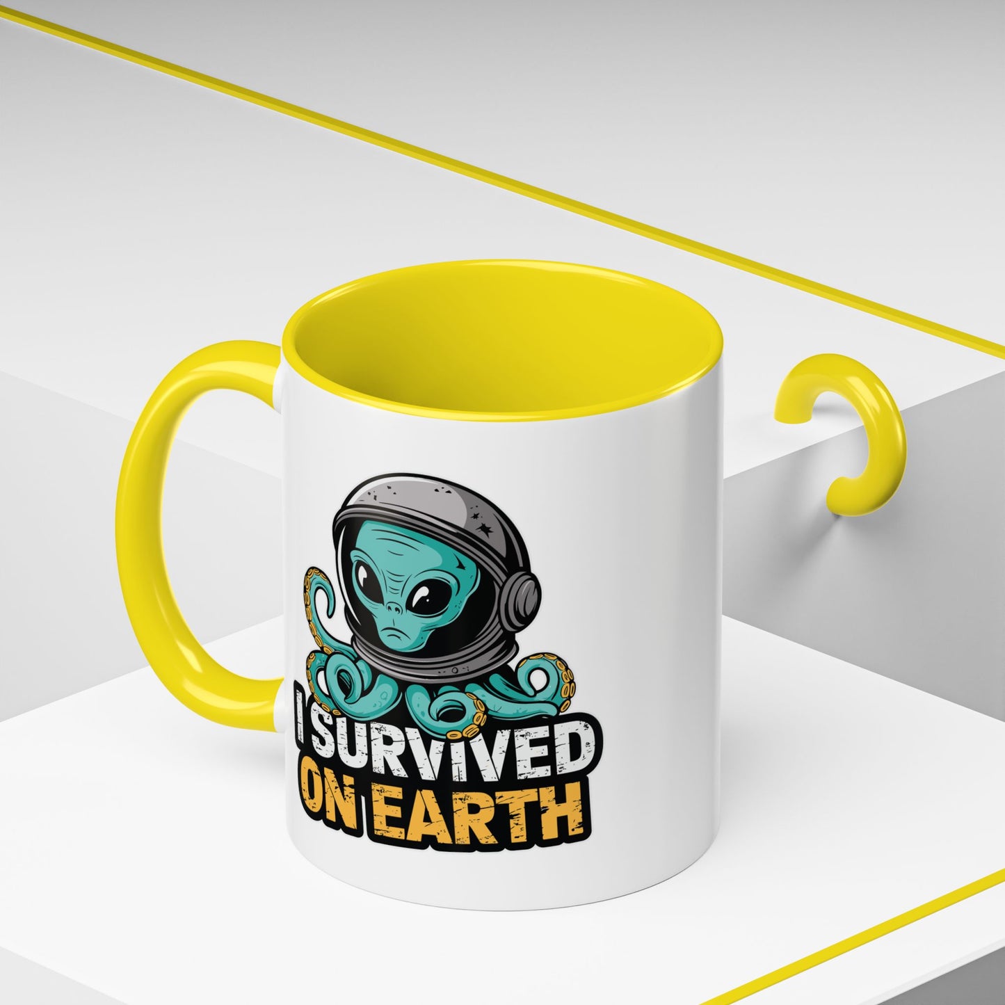 Alien Mug - I Survived On Earth