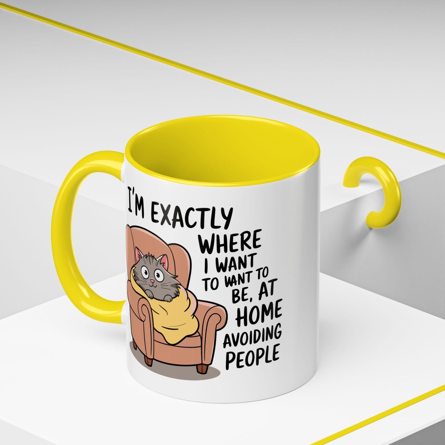 Animal Mug - I'm Exactly Where I Want To Be
