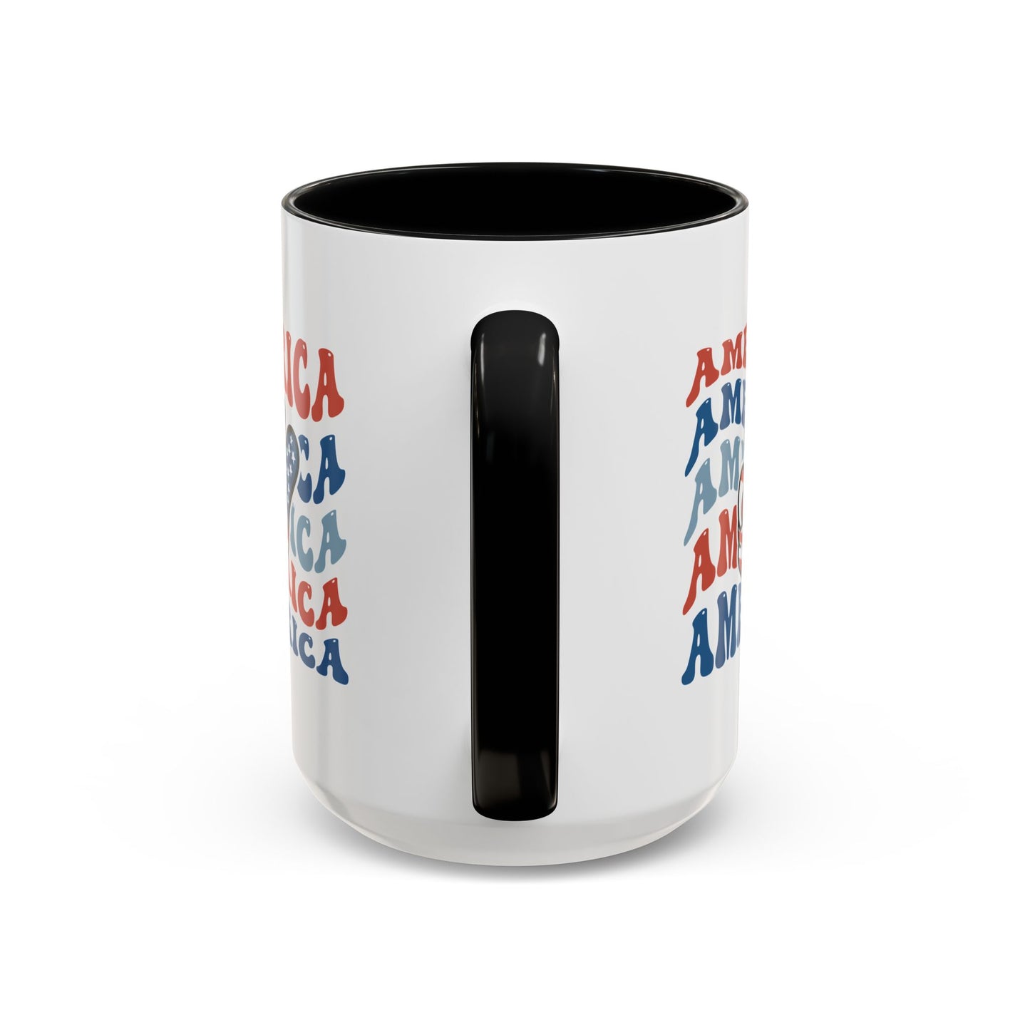 4th of July Mug - America peace Sign