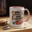 Christmas Mug - Merry Christmas Black Text Cute Animals