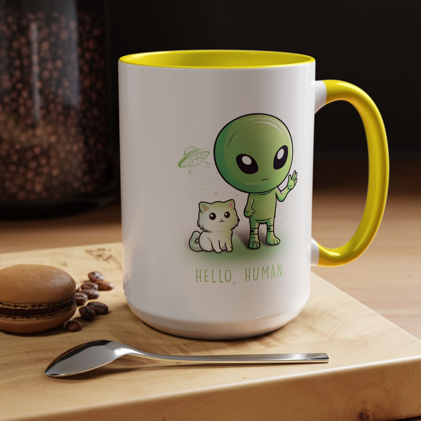 Alien Mug - Hello Human