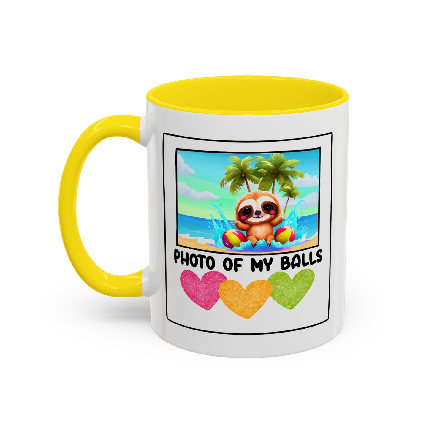 Adult Mug - Photo of My Balls