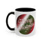 Christmas Mug - Merry Christmas White and Red Text Decoration