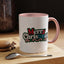 Christmas Mug - Merry Christmas White Red & Blue Text