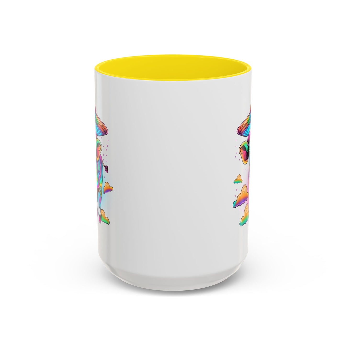 Alien Mug - Multicoloured Cow