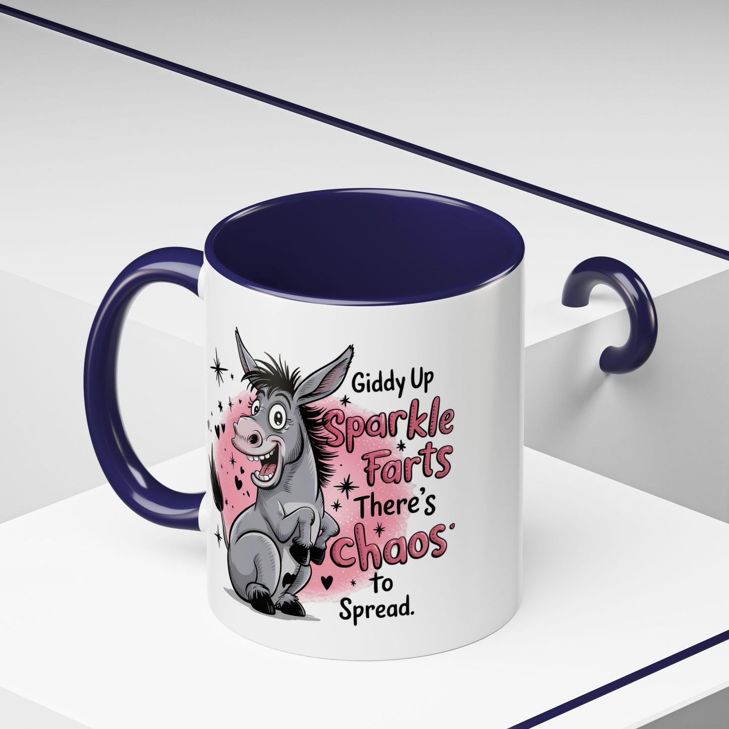 Humor Mug - Giddy Up Sparkle Farts