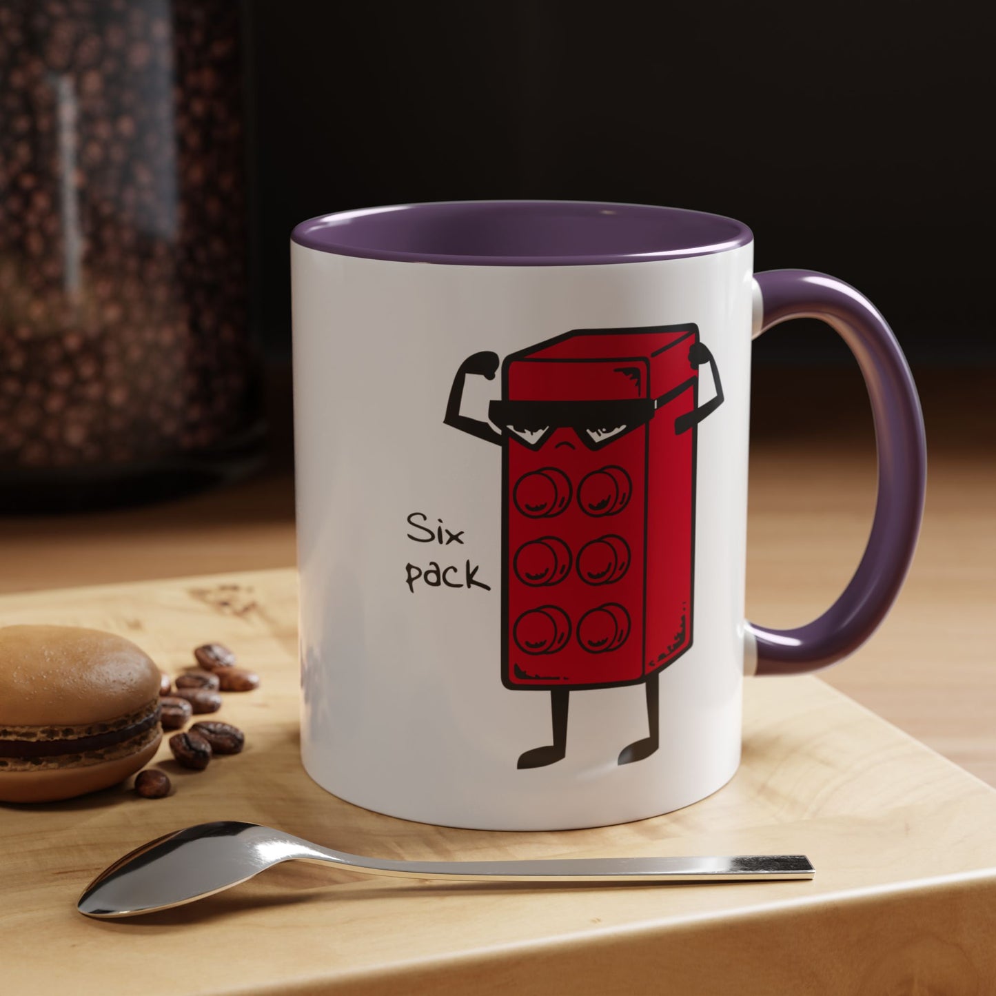 Humor Mug - Six Pack Lego Block