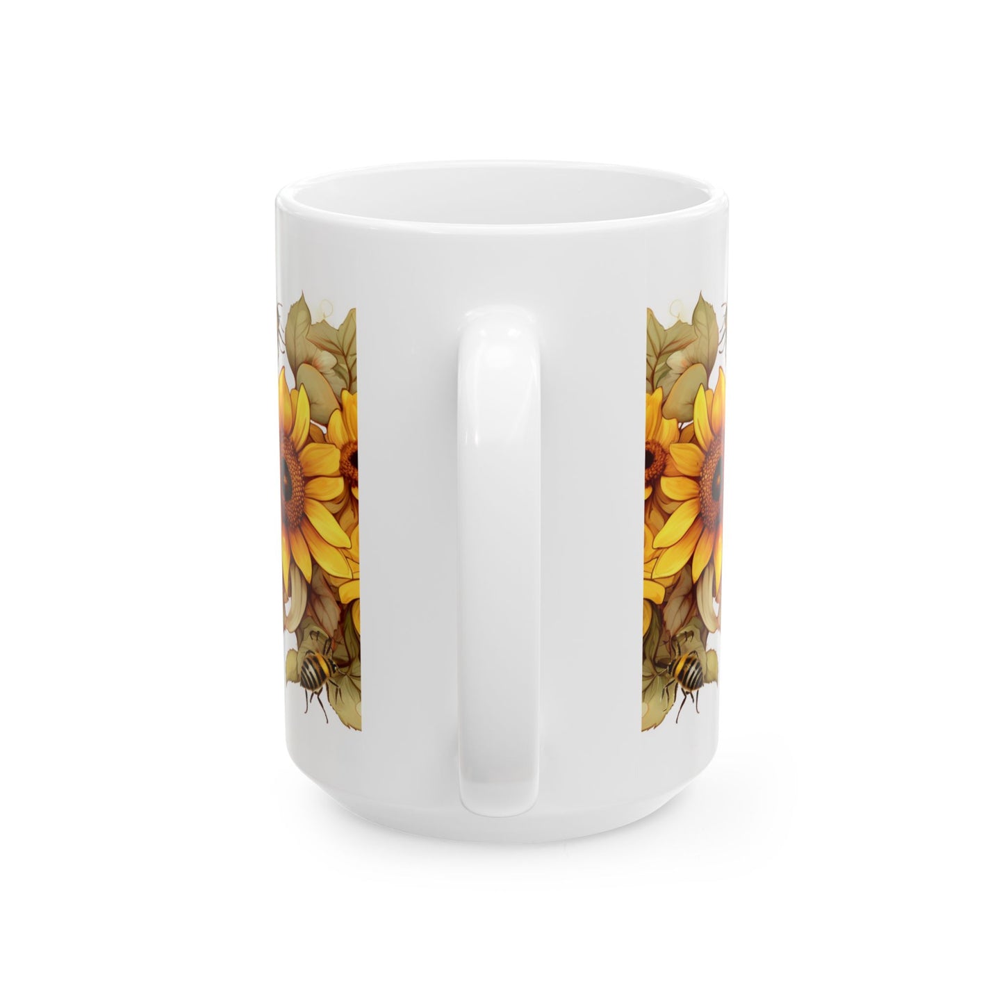 Artistic Mug - Flower Bees