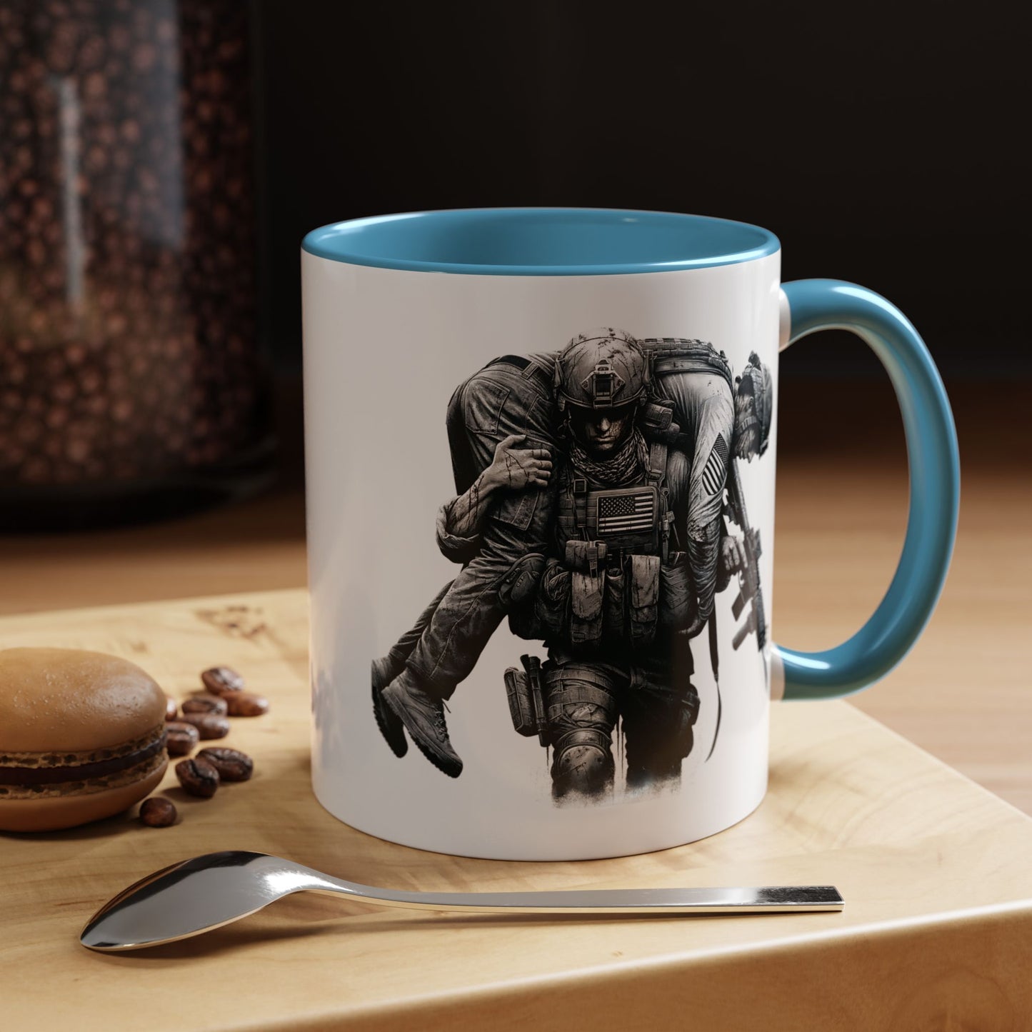 4th of July Mug - American Combat Soldiers