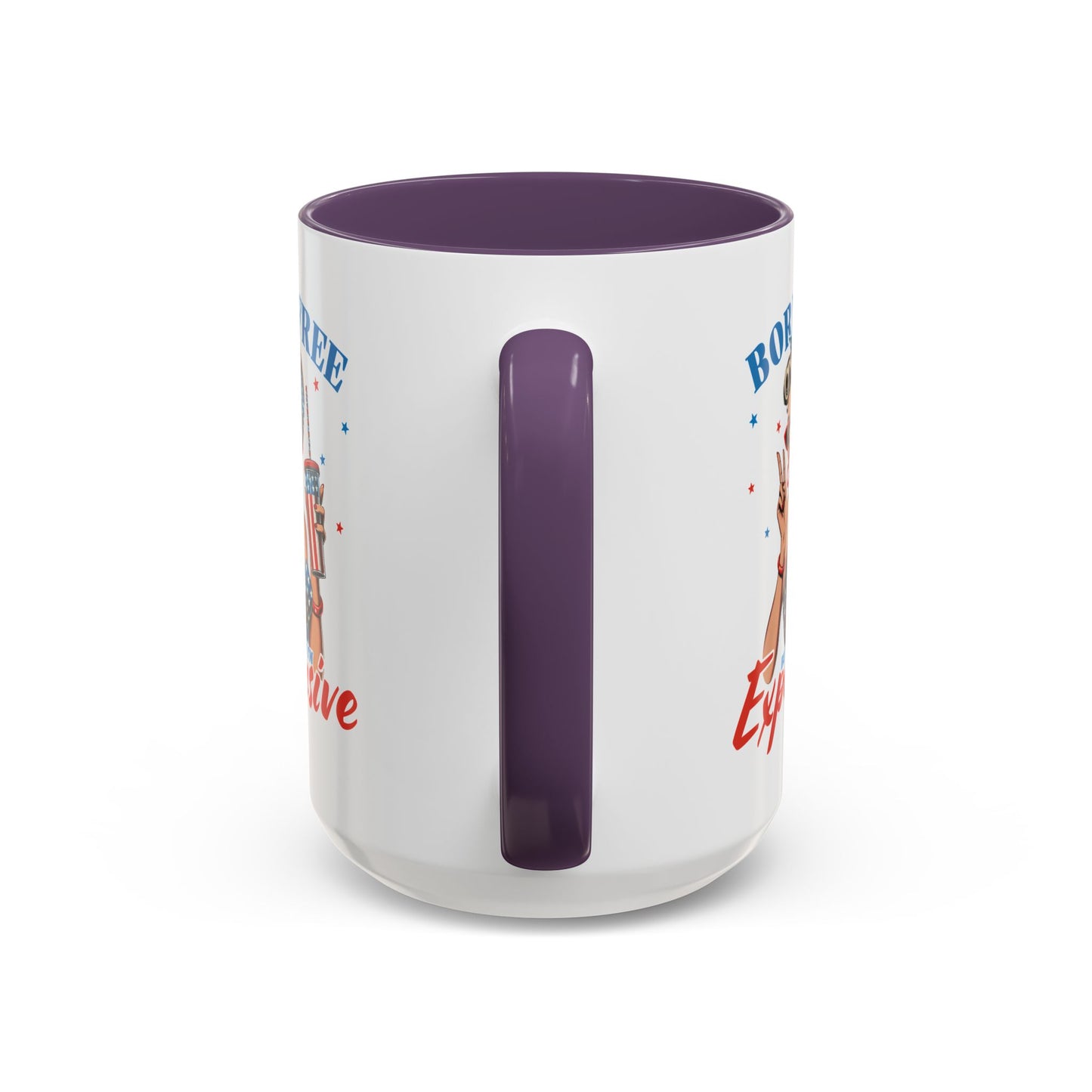 4th of July Mug - Born Free But Now I'm Expensive