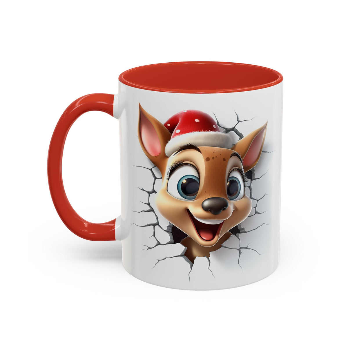 Chistmas Mug - Reindeer 3D 5
